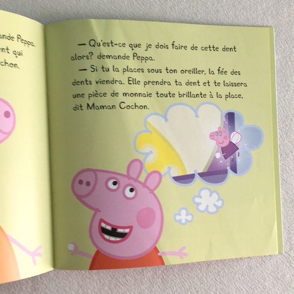 “La fée des dents” French Language Peppa Pig Paperback Book 🇫🇷 - Picture 5 of 16